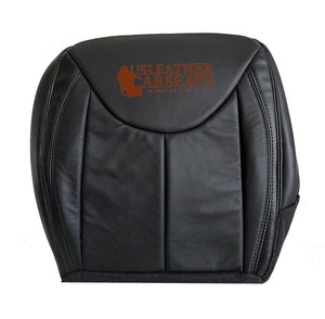 2013-2017 Fits Jeep Wrangler Sahara -Driver Side Bottom Leather Seat Cover Black