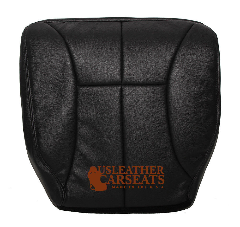 1999-2001 Fits Dodge Ram Passenger Side Bottom Synthetic Leather Seat Cover DK Gray