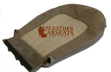 Load image into Gallery viewer, 2002-2005 Mercury Mountaineer Driver Side Bottom Leather Seat Cover 2 Tone Tan