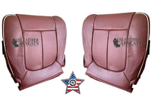Load image into Gallery viewer, 2009 Ford F150 4X4 Driver &amp; Passenger Bottom Perf Leather Seat Cover King Ranch