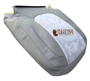 2004-2005 For Dodge Ram 1500 Driver Lean Back Synthetic Leather Seat Cover Taupe