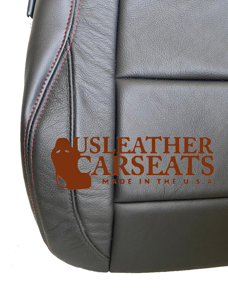 Driver Side Bottom Leather Seat Cover For Nissan Titan (2005-2015) – Black, OEM Replacement