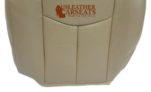 Load image into Gallery viewer, 2003-2007 Chevy Silverado Tahoe Driver Bottom Synthetic Leather Seat Cover Tan