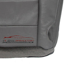 Load image into Gallery viewer, Us Leater Car Seats 2003 2004 2005 2006 2007 Ford F250 F350 Lariat Bottom Leather Seat Cover Gray
