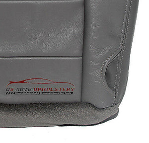 Us Leater Car Seats 2003 2004 2005 2006 2007 Ford F250 F350 Lariat Bottom Leather Seat Cover Gray